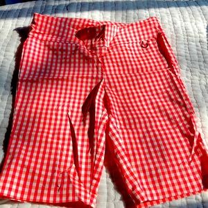 Plaid shirt red/white Rafaella